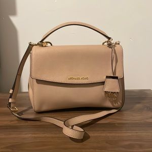 Michael Kors Blush Leather Satchel